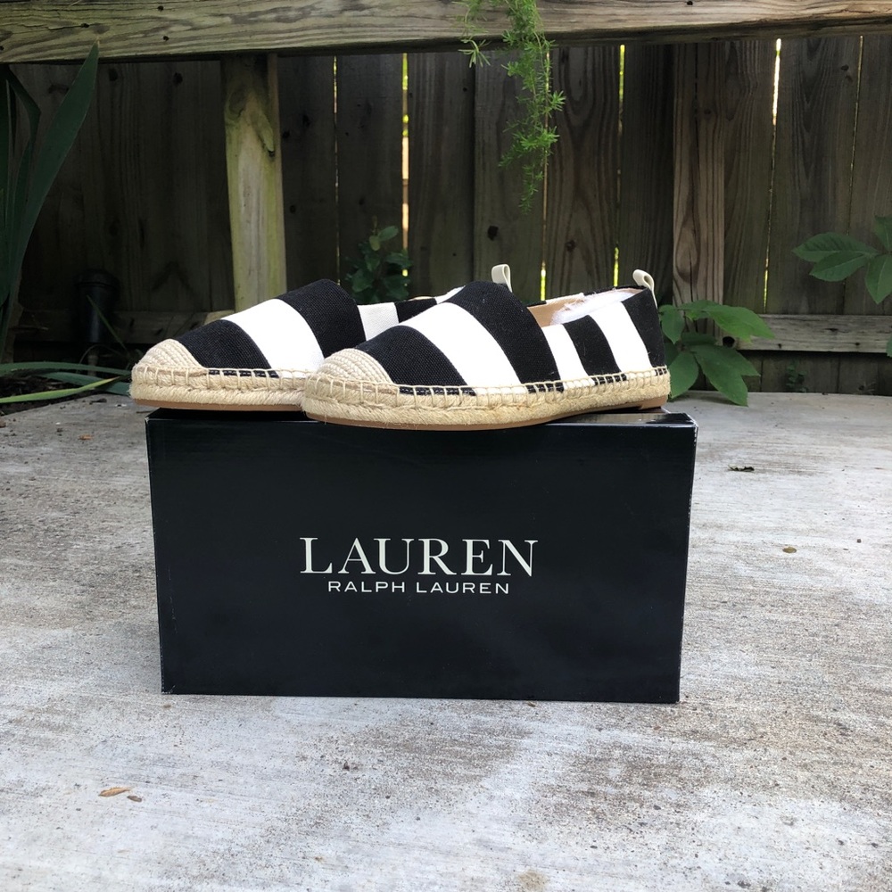 Lauren Ralph Lauren Chleo Espadrille Flats 7.5